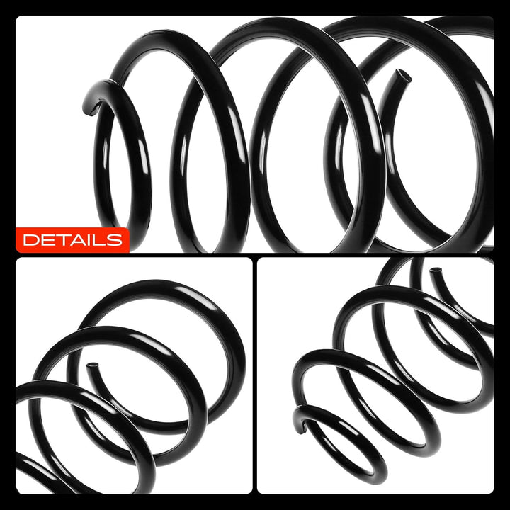 Frankberg 2x Federn Fahrwerksfeder Vorderachse Links Rechts Kompatibel mit 5er E60 2005-2009 5er Tou