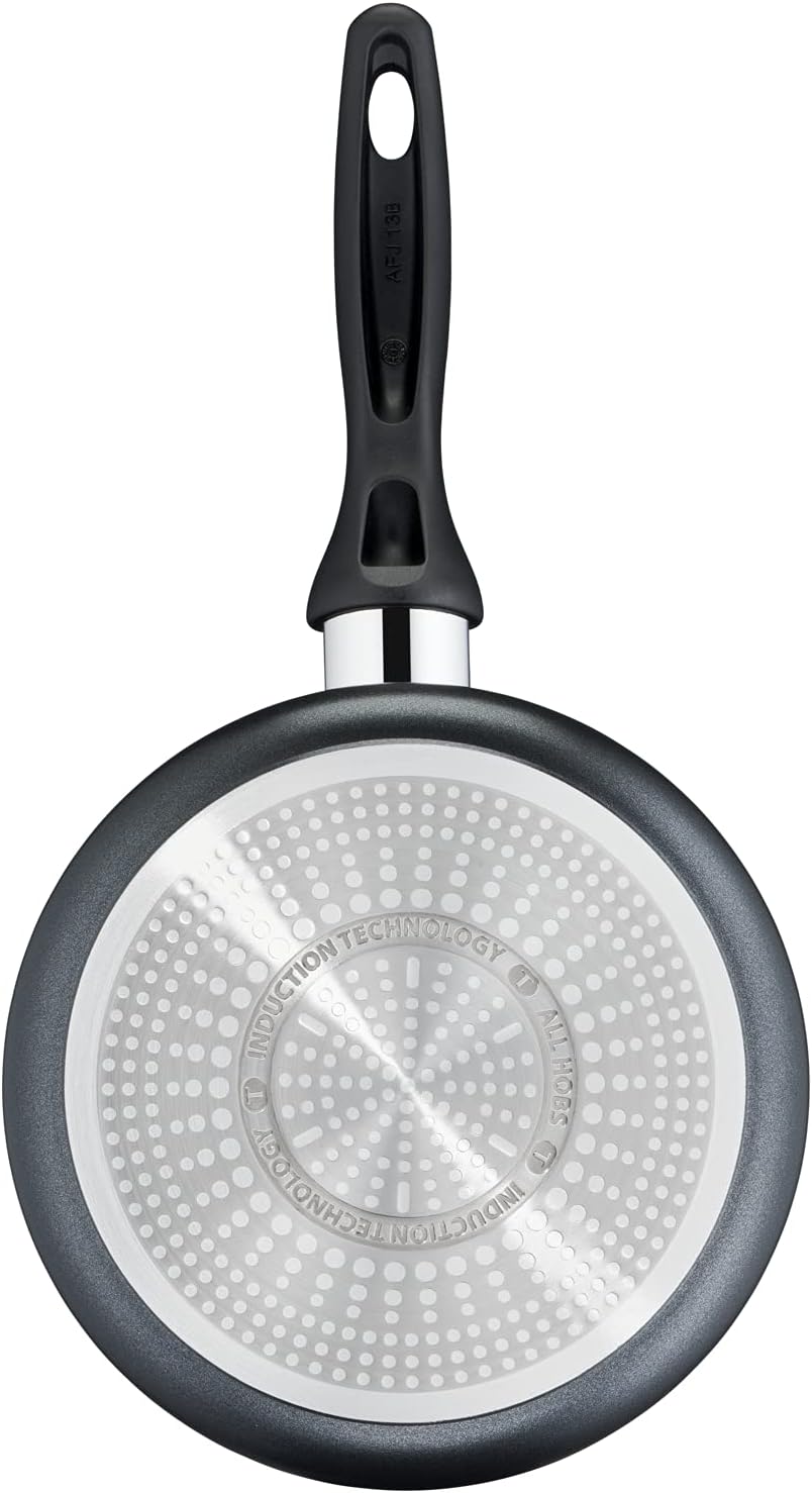 Tefal Induktion Antihaft-Kochgeschirr-Set, 5-teilig, Schwarz (G155S544) 5 pc set, 5 pc set