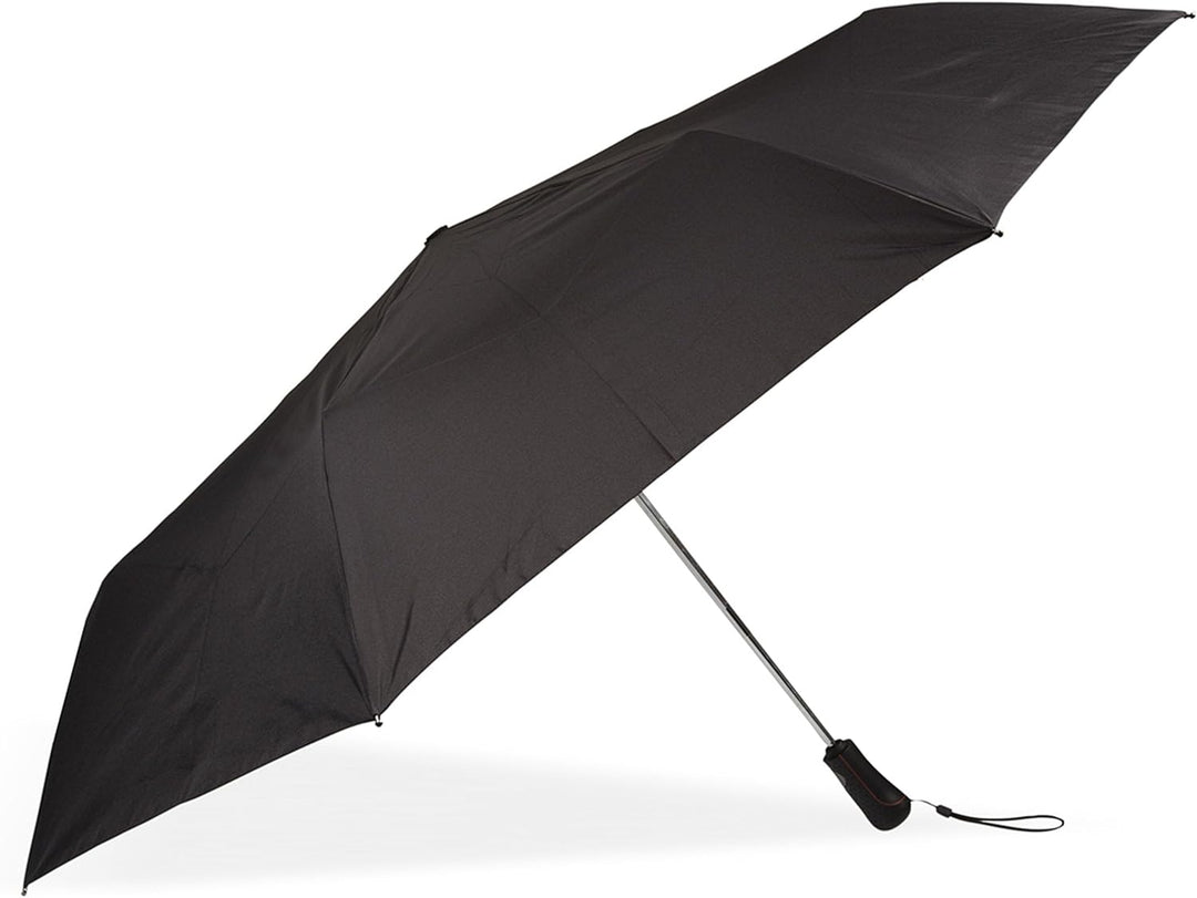 Isotoner X-TRA Regenschirm, gross, Schwarz