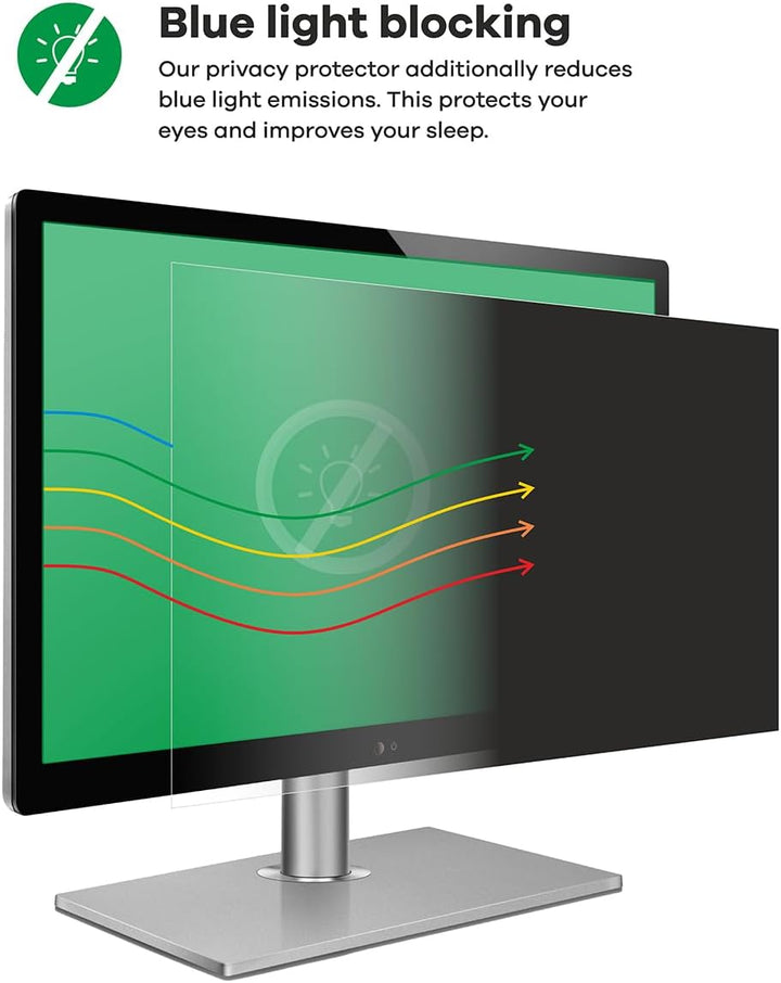 upscreen Anti-Spy Blickschutzfolie für Dell Precision 5570 (Non-Touch) Privacy Screen Displayschutz-