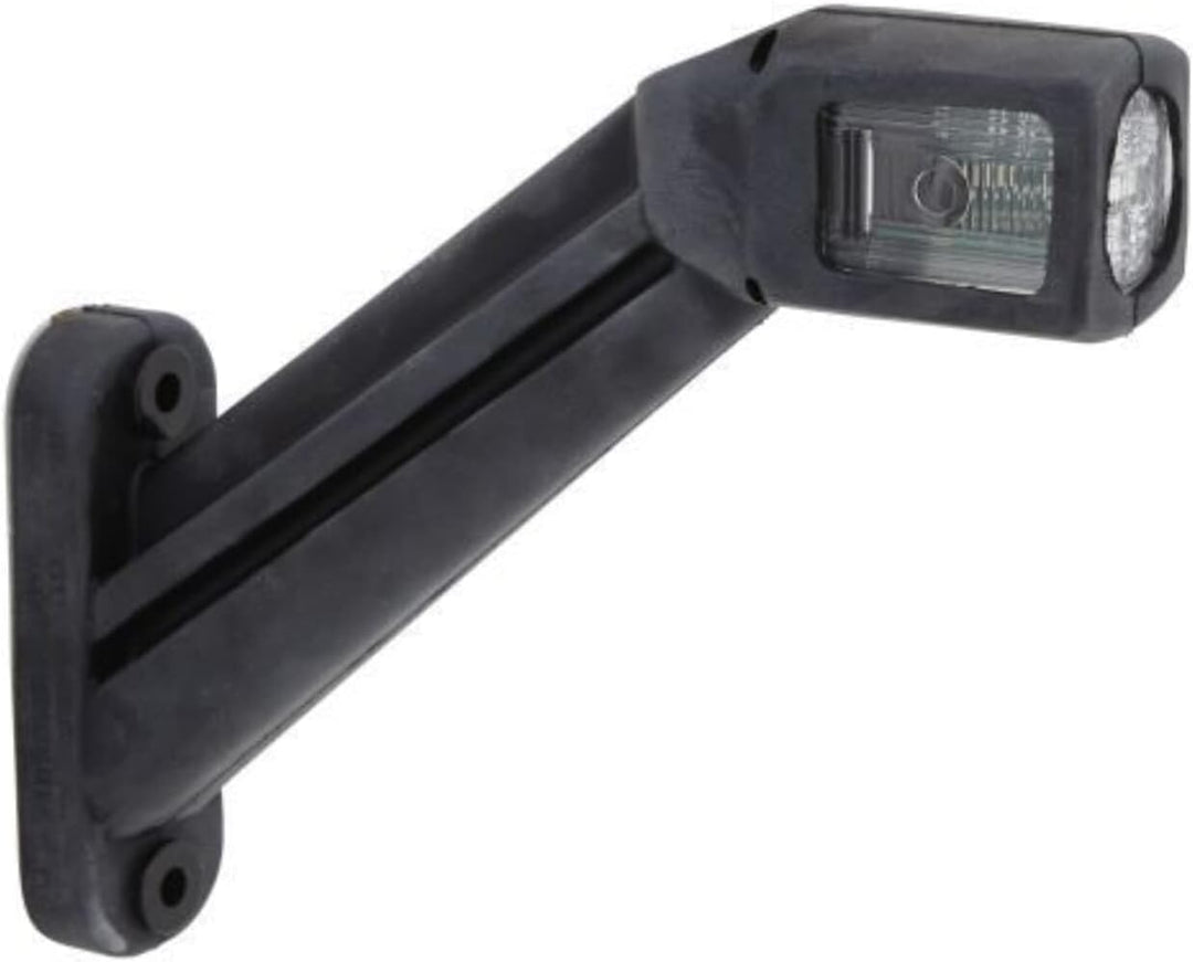 HELLA - Heckleuchte "Krone" - Hybrid - 24V - Anbau/geschraubt - Lichtscheibenfarbe: glasklar - Steck