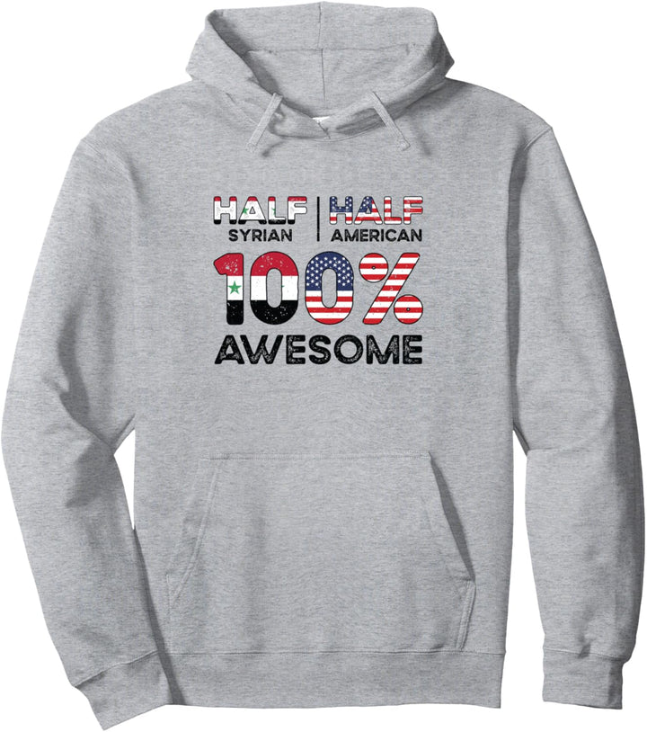 US-Flagge, Syrien, US-Flagge Pullover Hoodie