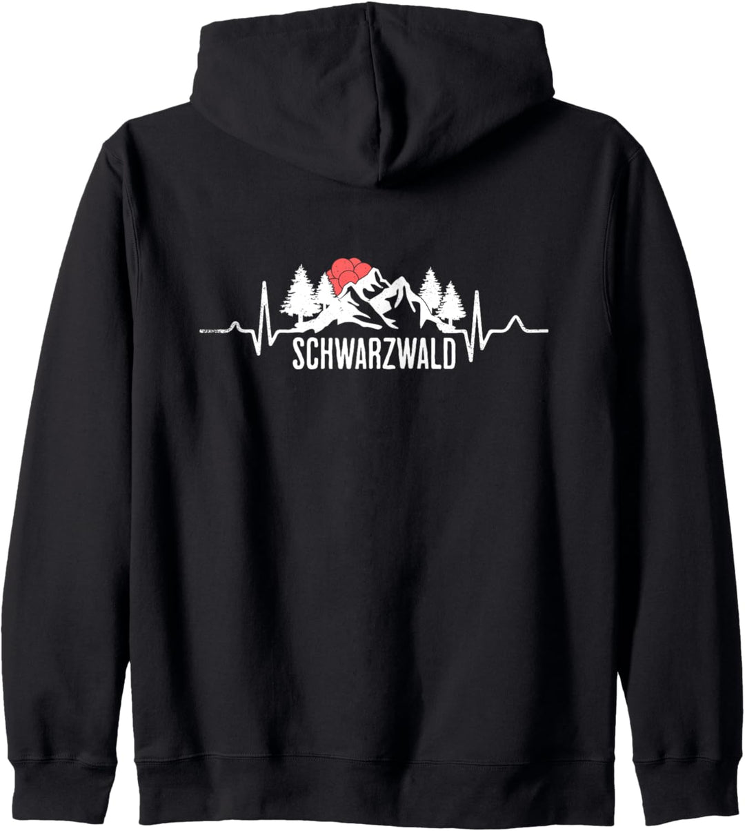 Schwarzwald Schwarzwaldbild Bollenhut Herzschlag Berge Kapuzenjacke