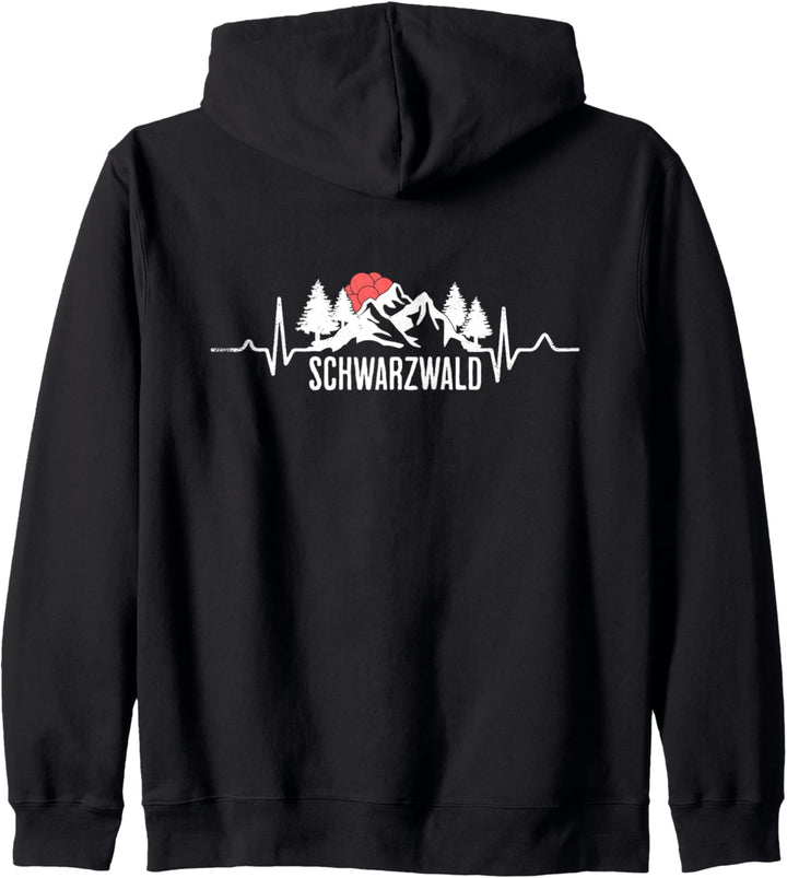 Schwarzwald Schwarzwaldbild Bollenhut Herzschlag Berge Kapuzenjacke