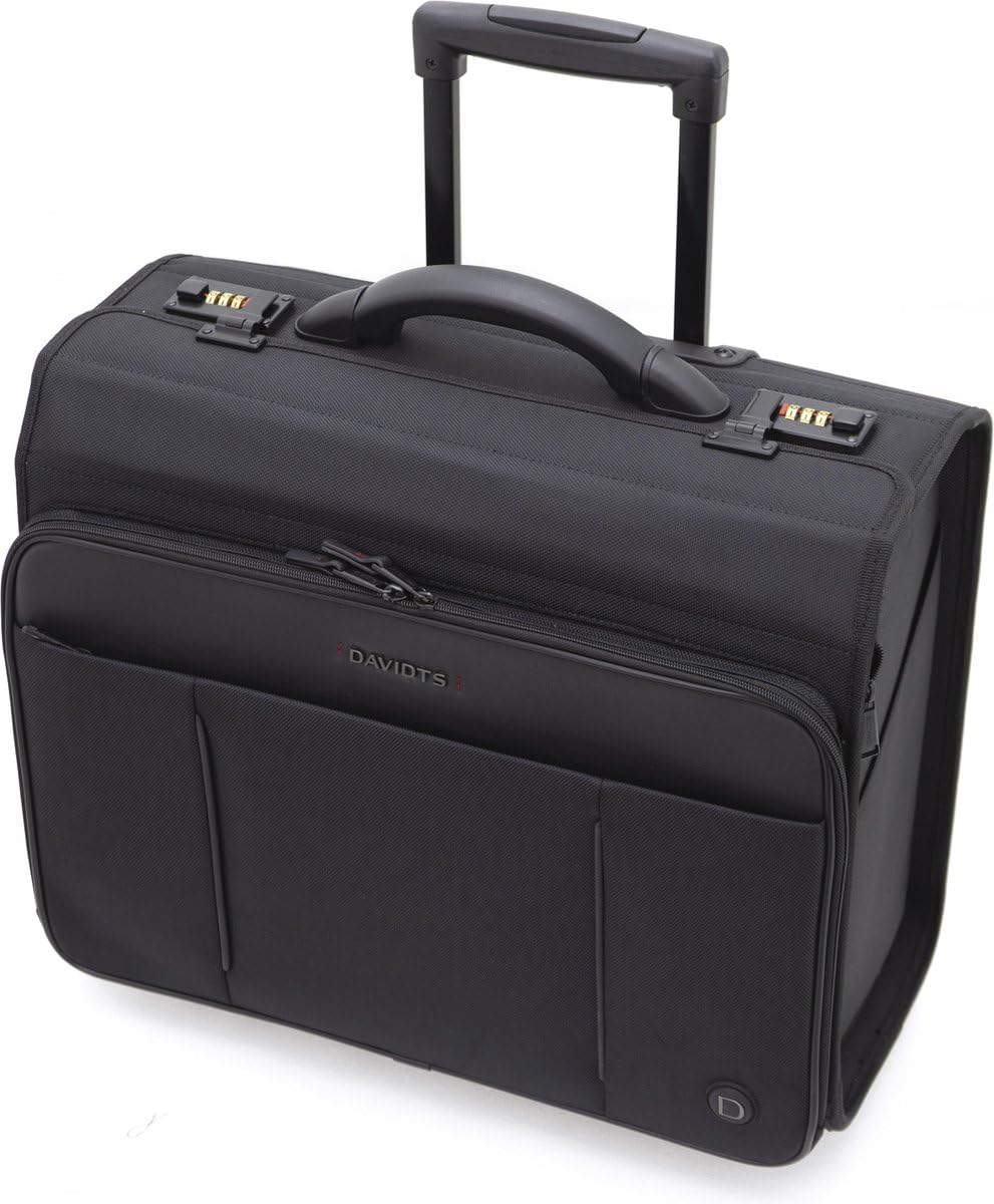 Davidt's DAVIDTS Pilot case + Trolley 263113 Black