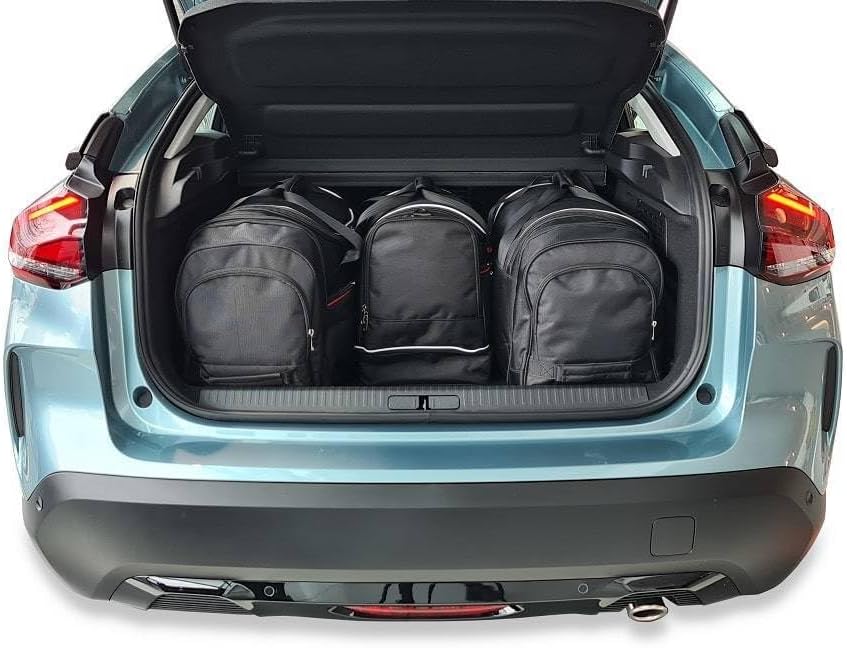 KJUST Dedizierte Kofferraumtaschen 4 stk kompatibel mit CITROEN C4 SUV III 2020+