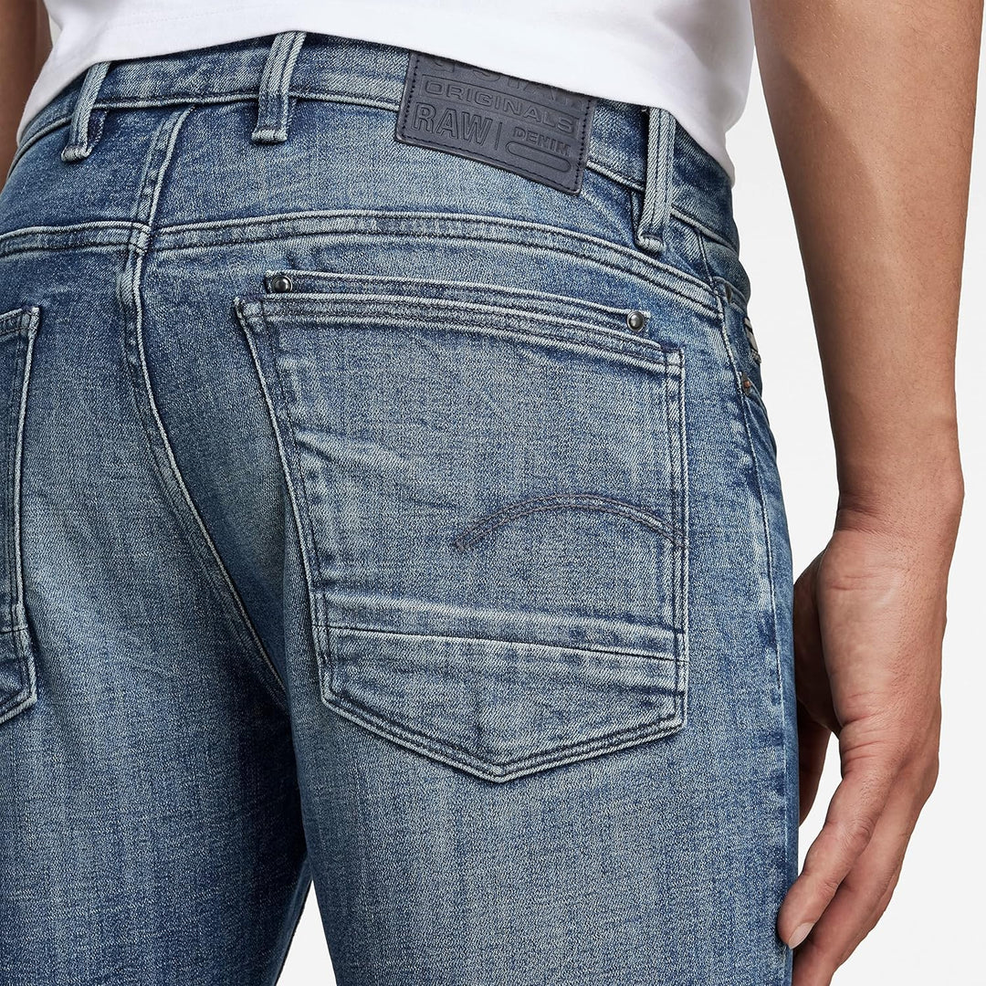 G-STAR RAW Herren Lancet Skinny Jeans 28W / 32L Blau (Faded Cascade D17235-c051-c606), 28W / 32L Bla