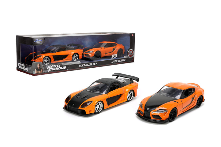 Jada Toys- 32910OR, Miniaturauto, orange/schwarz