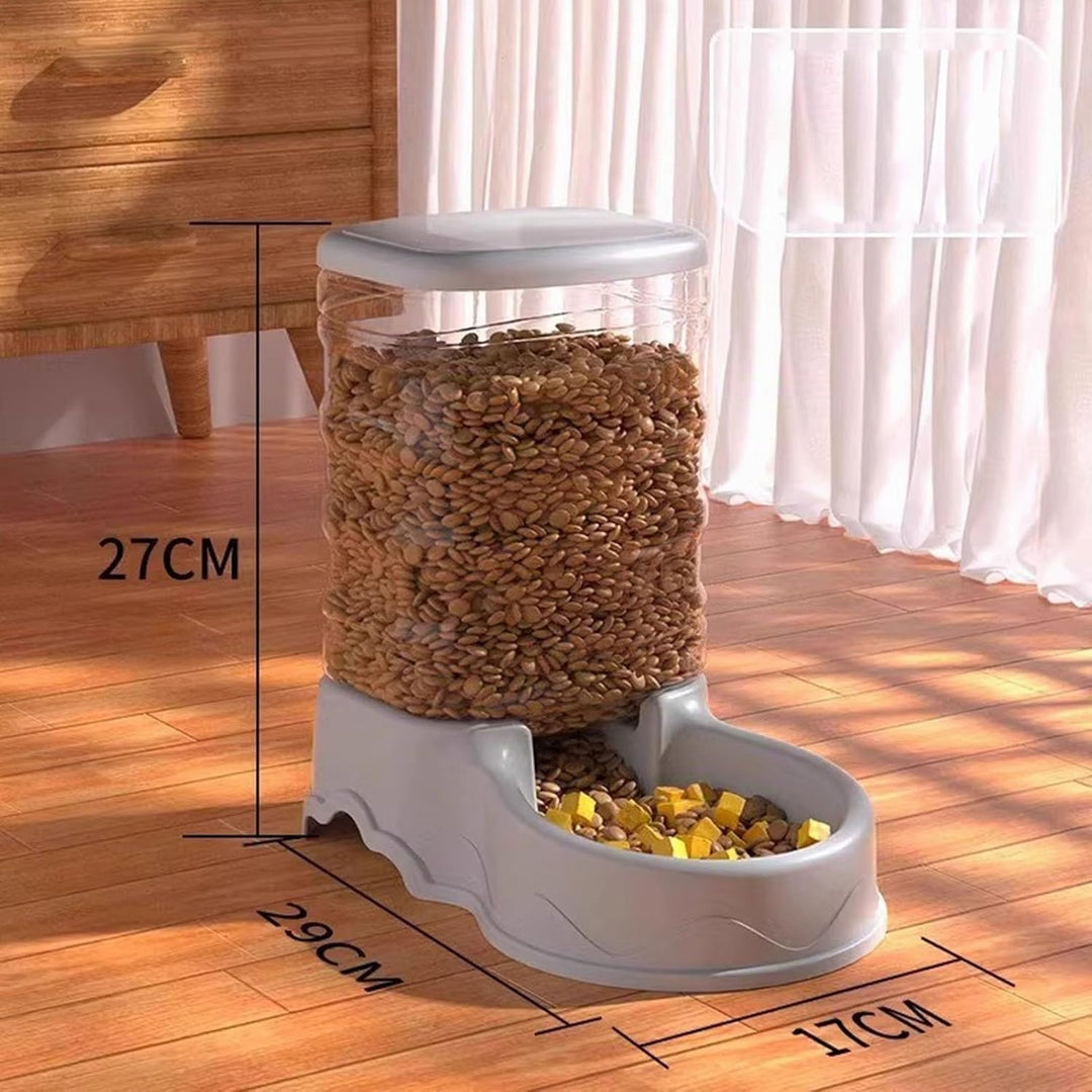 Automatischer Futterspender - Katzenfutter Und Wasser Automat 2 In 1 Für Haustiere - Reisefutterspen