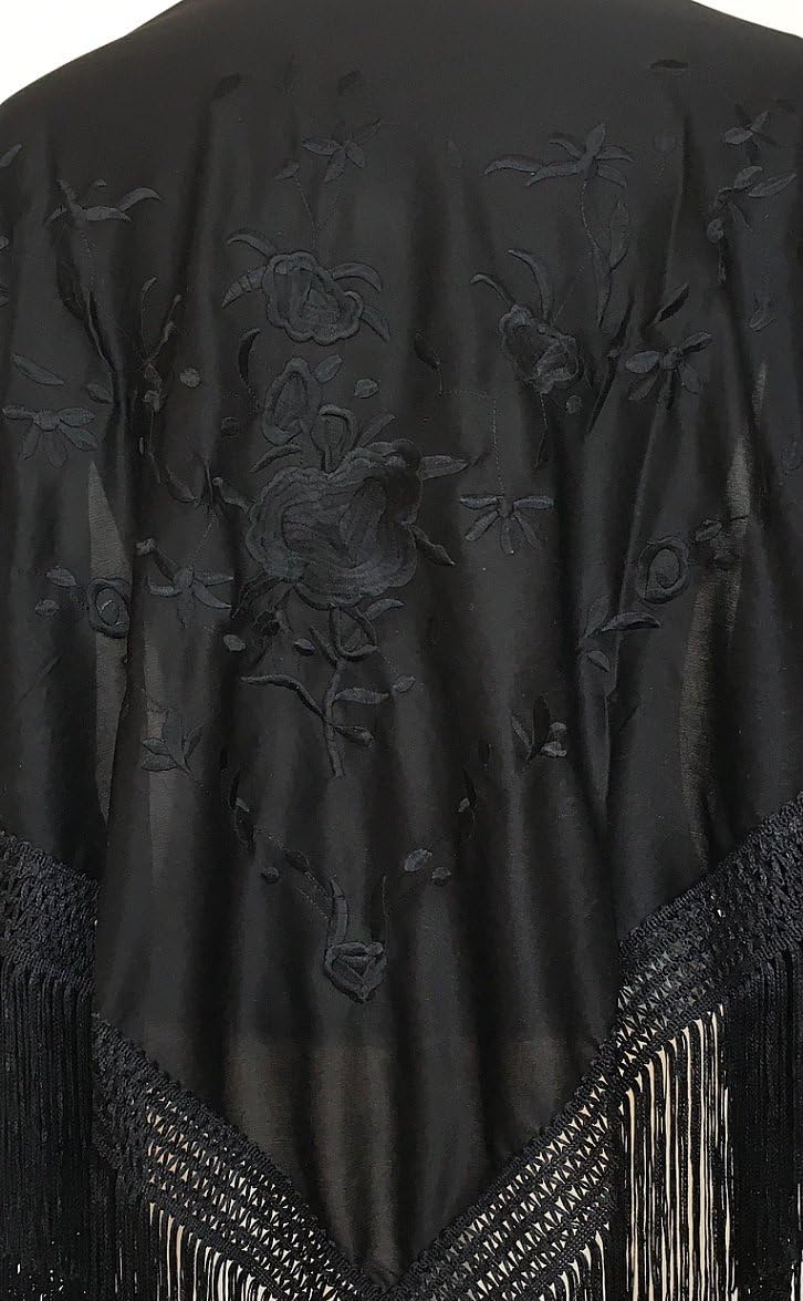 La Senorita Damen Tuch Mode-Schal M Schwarz, M Schwarz