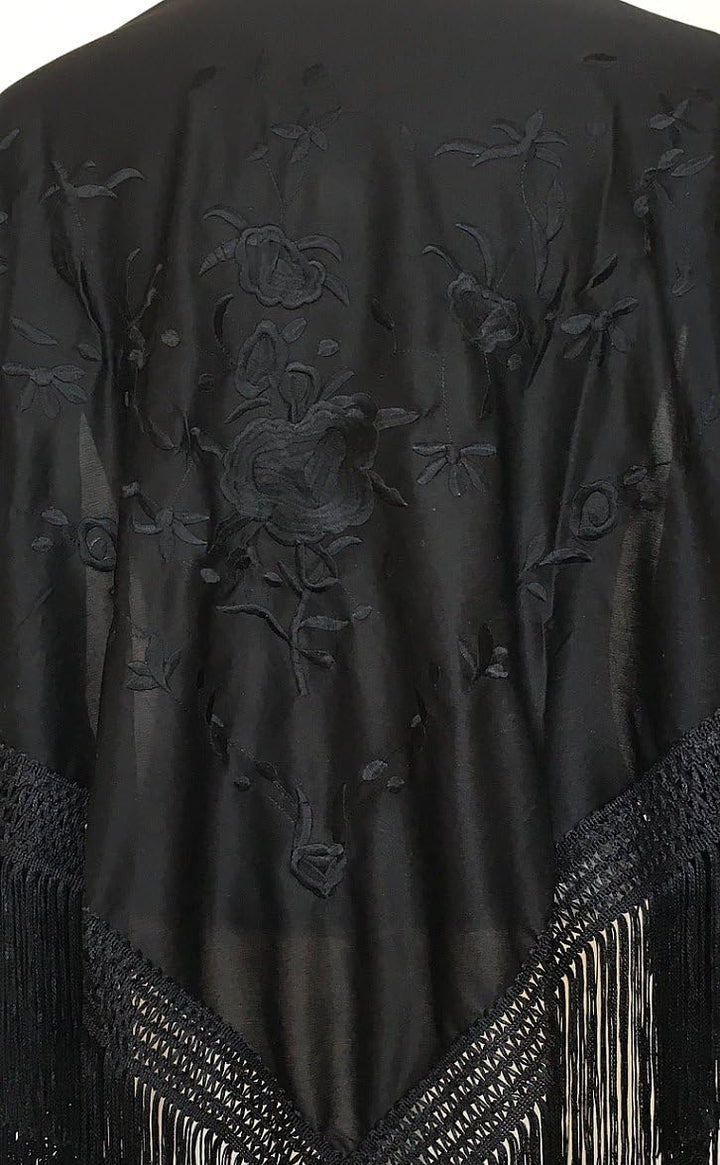 La Senorita Damen Tuch Mode-Schal M Schwarz, M Schwarz