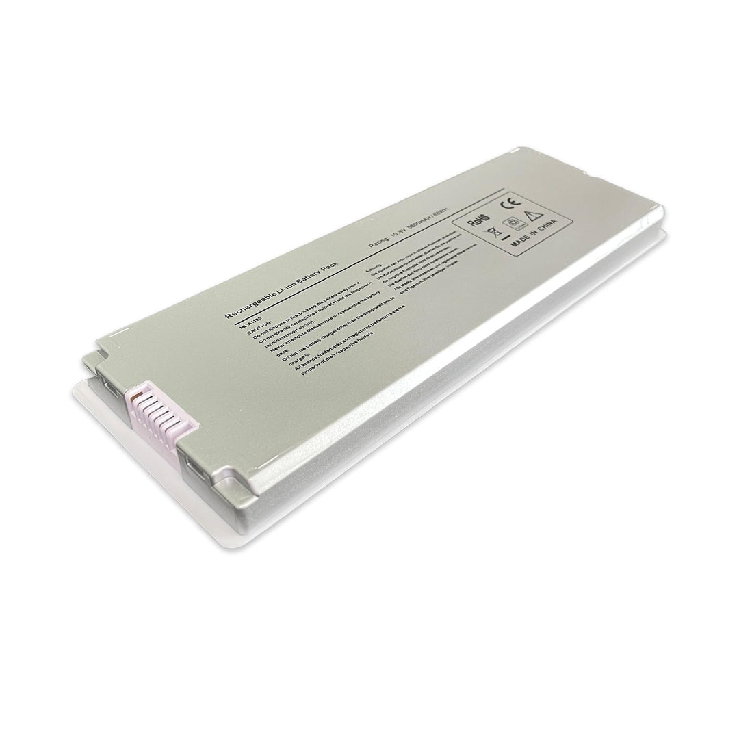 A1181 Laptop Batterie Ersatz für Apple 13" MacBook A1185 (Mid/Late 2006, Mid/Late 2007, Early/Late 2