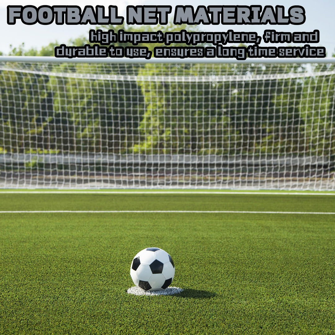 Fussballnetz 3x2 m, Tornetz Fussballnetz, Polypropylenfaser Fussball Tor Net, Tragbares Fussballtor