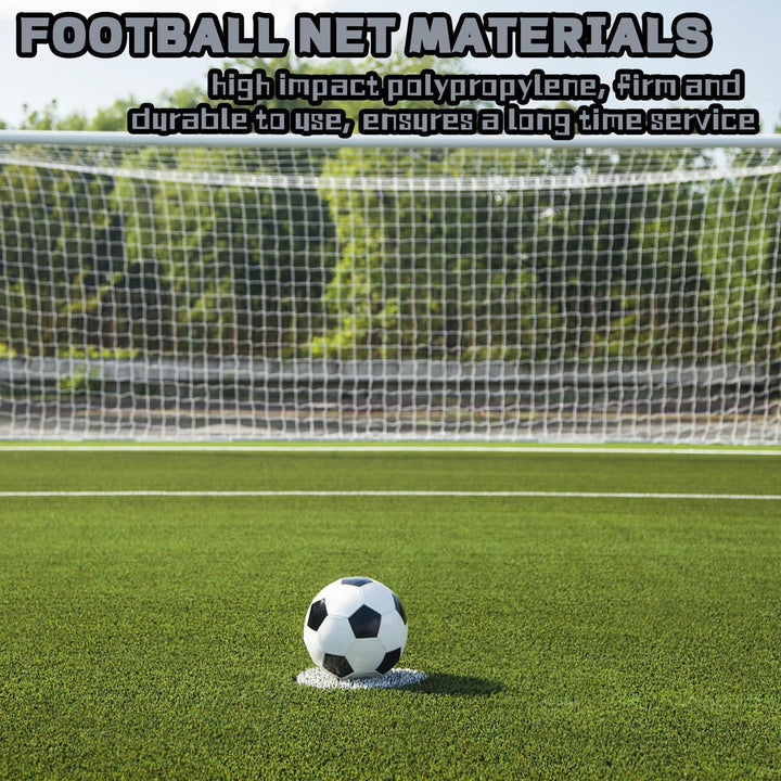 Fussballnetz 3x2 m, Tornetz Fussballnetz, Polypropylenfaser Fussball Tor Net, Tragbares Fussballtor