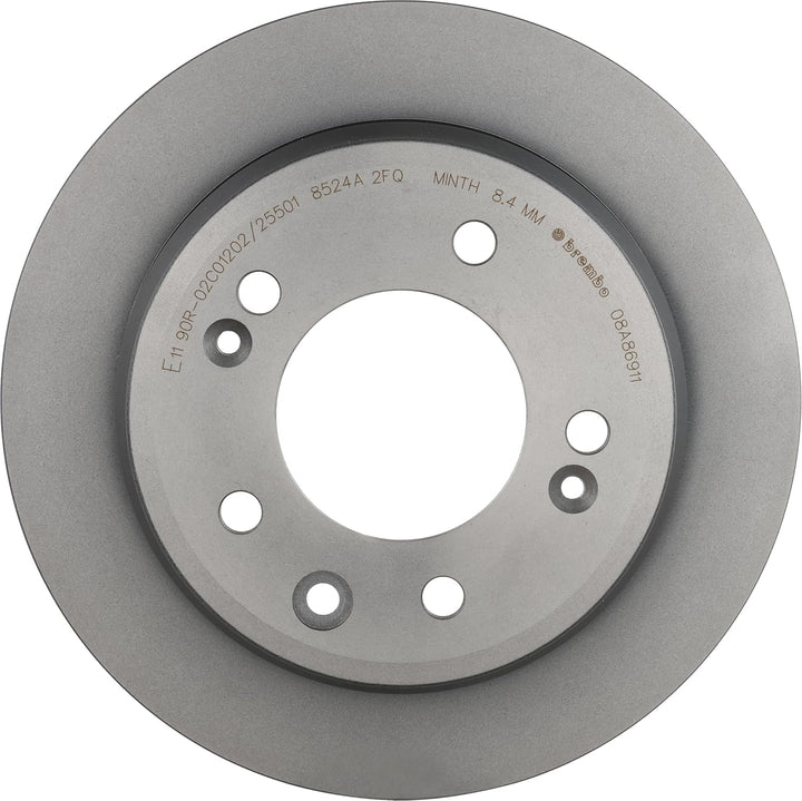 Brembo 08.A869.11 Hintere Bremsscheibe mit UV Lackierung, Anzahl 2