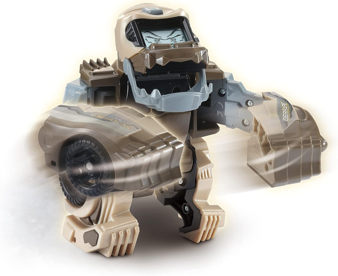 Vtech 3480-551322 80-551322 Switch & Go Dinos Derrape, der Gorilla Rally, verwandelbare Vorschul-Din