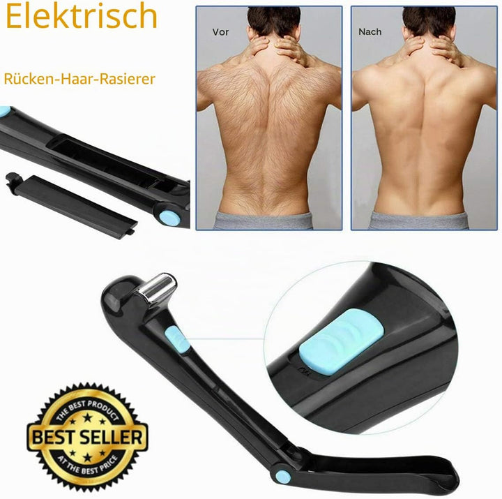 Rückenhaarentfernung und Körperrasierer Do-it-Yourself Body Groomer Trimmer Herren Elektrischer Rück
