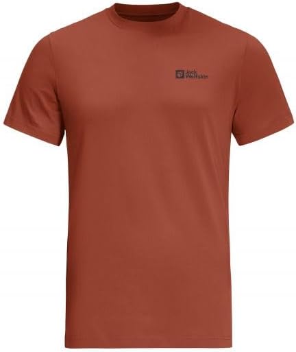 Jack Wolfskin Herren Essential T M T-Shirt S Amaranth, S Amaranth
