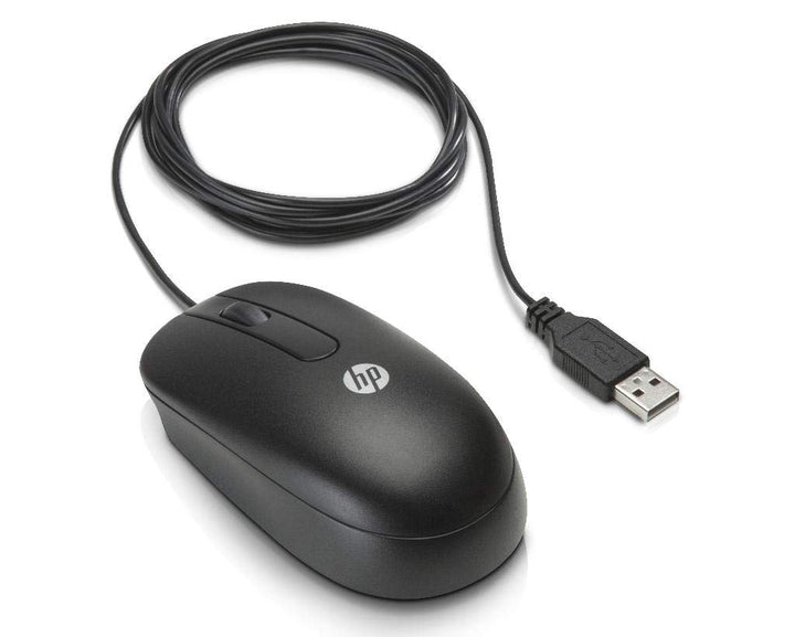 HP QY778AT Laser Maus (1000dpi, USB) schwarz