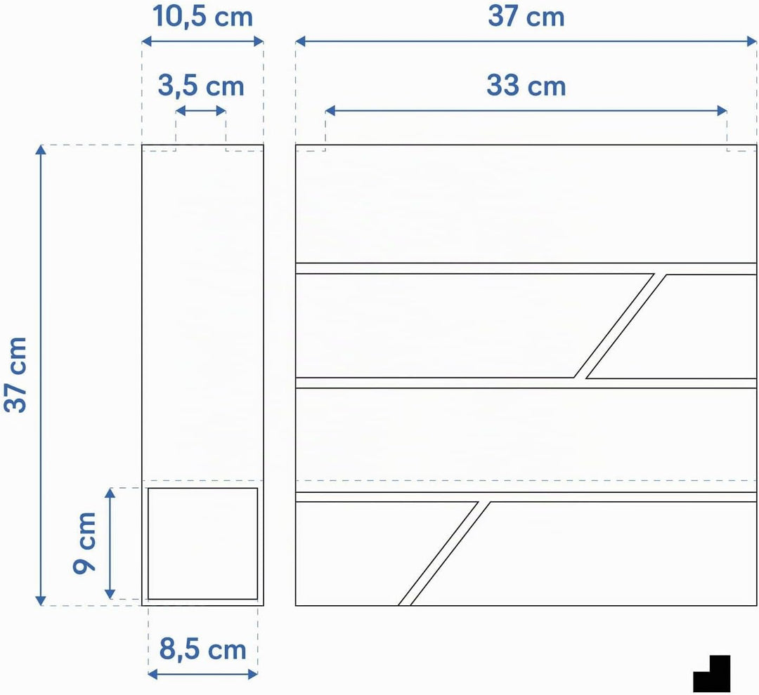Design Briefkasten mit Hausnummer &amp;Ihre Namen Personalisiert | Extra Zeitungsfach | Briefkasten Gros
