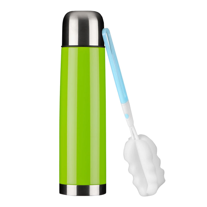GRÄWE Thermosflasche,1 Liter Edelstahl Trinkflasche, Thermoskanne, Isolierflasche für unterwegs mit
