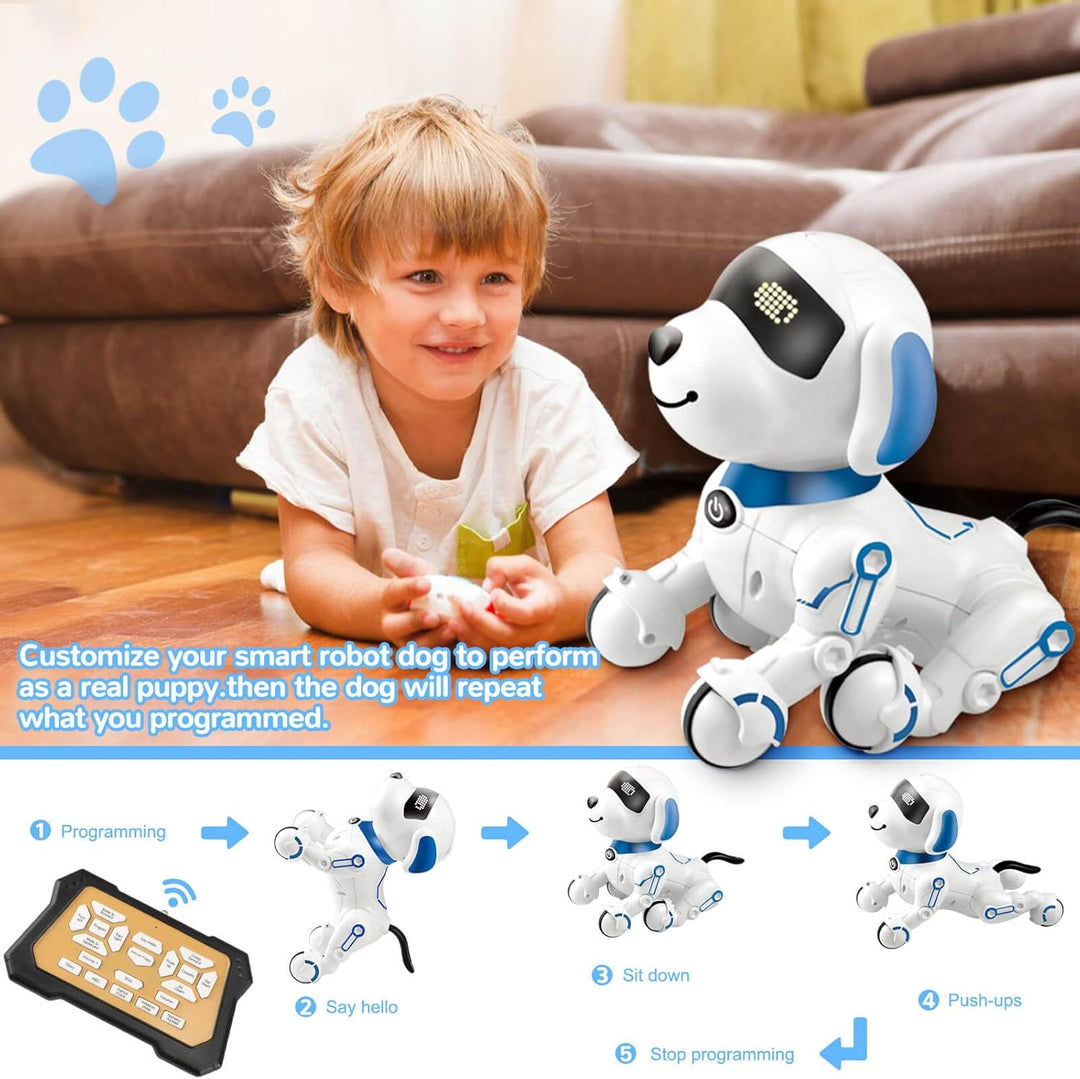 Spielzeug für 8+ Jahre Mädchen Junge: Roboter Hund Ferngesteuert Spielzeug ab 8 9 10 11 12 Jahre Kin