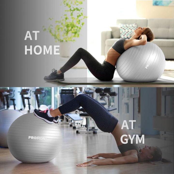 PROIRON Gymnastikball Pezziball Sitzball Trainingsball Fitnessball & Balance für Core-Training mit P