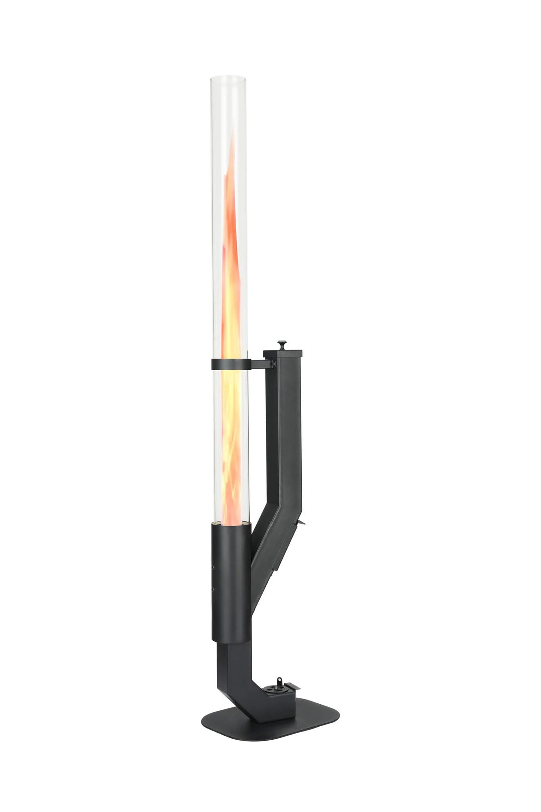 QH HeatRocket Pelletkamin P08 – Schwarz | Pelletkamin 5 kW, P08