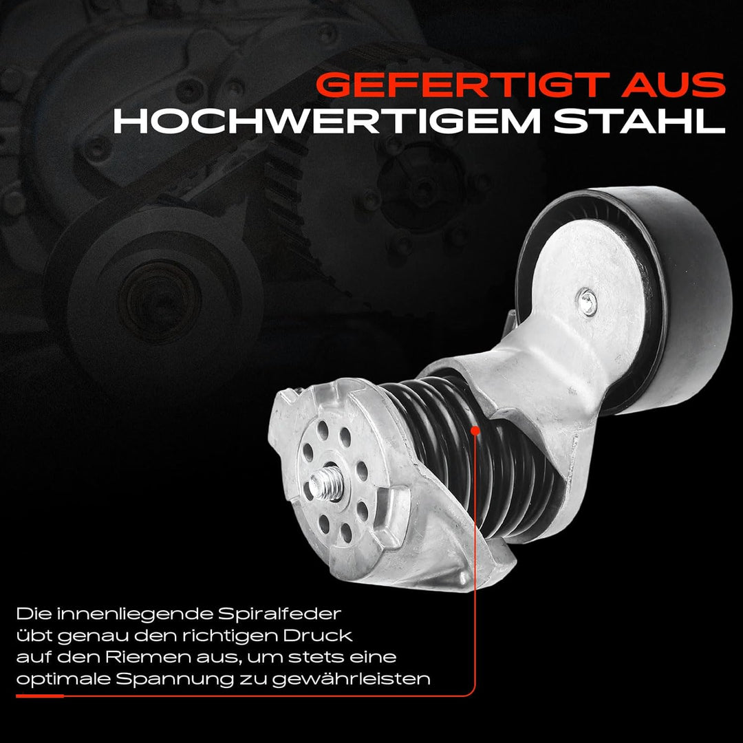 Frankberg Spannrolle Riemenspanner für 1er E81 E87 E88 E82 116i 118i 120i 3er E90 E91 E92 E93 316i 3