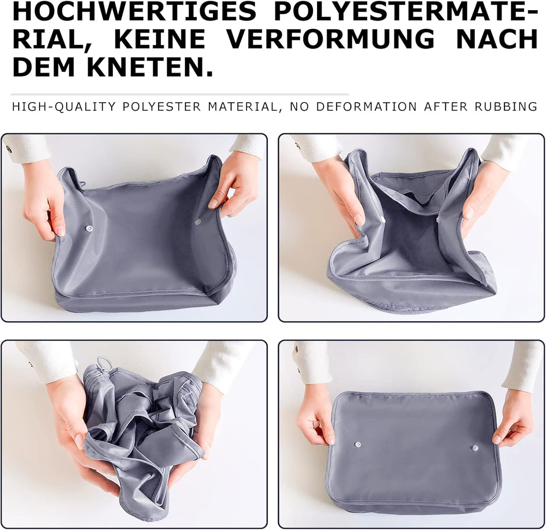 BillyBath Koffer Organizer set, Packing Cubes Kleidertaschen Schuhbeutel Reiseorganizer Packwürfel K