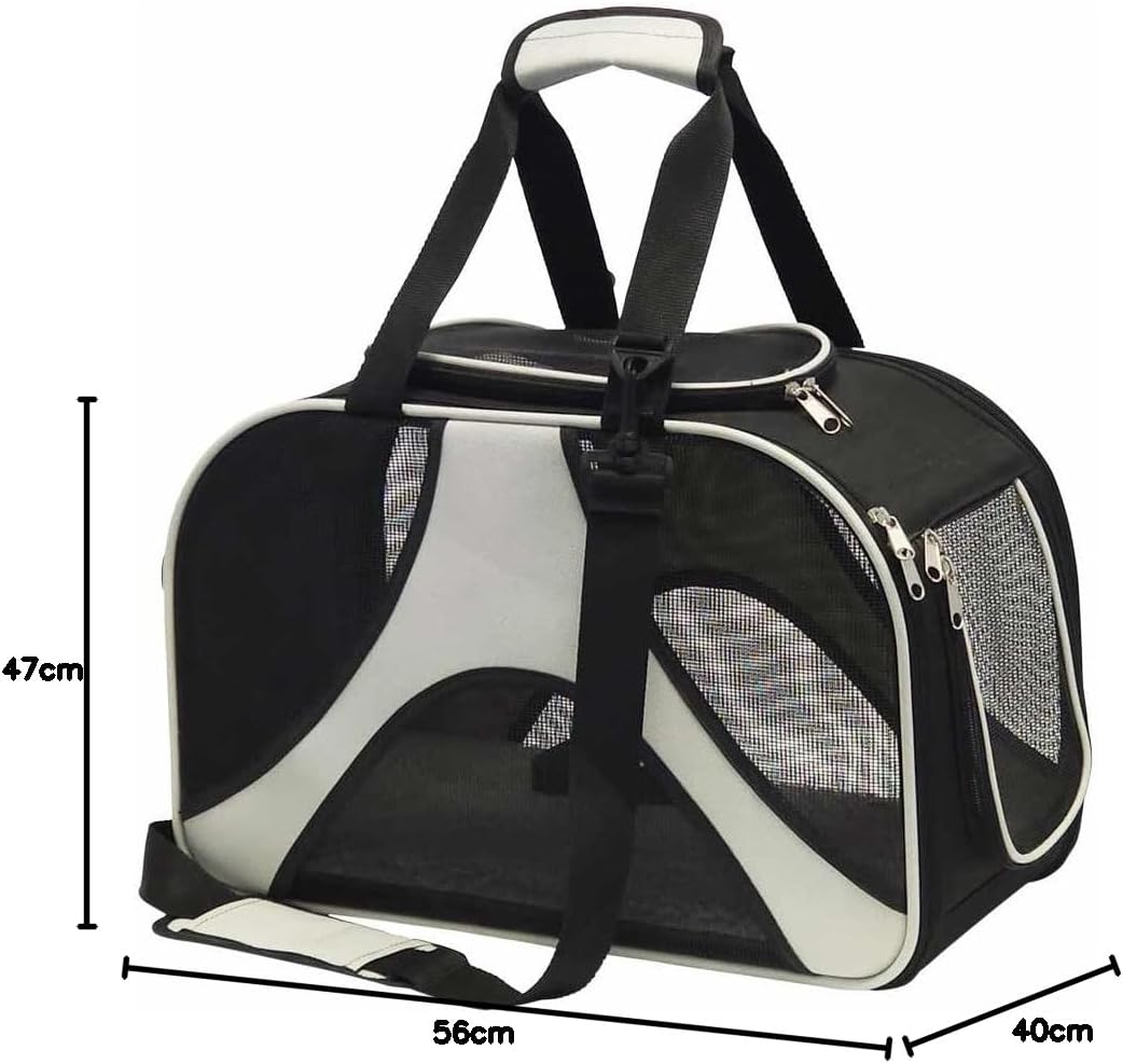 Nobby Tasche Swing Creme schwarz 46 x 22 x 30 cm
