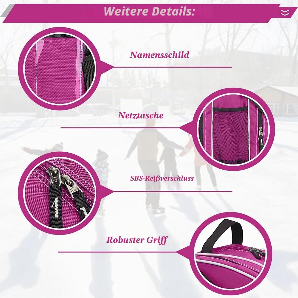 VENTCY Inliner Tasche, Skischuhtasche Kinder, Rollschuhe Tasche, Tasche für Inliner, Eislauf Inliner
