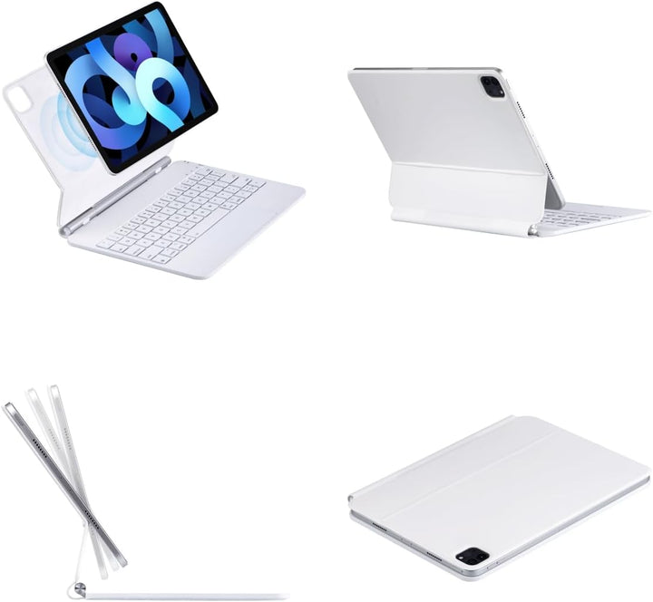 Deutsches QWERTZ-Layout Magic Keyboard Case für iPad Pro 13-Zoll M4 2024, M5 2025, Magnetische Keybo