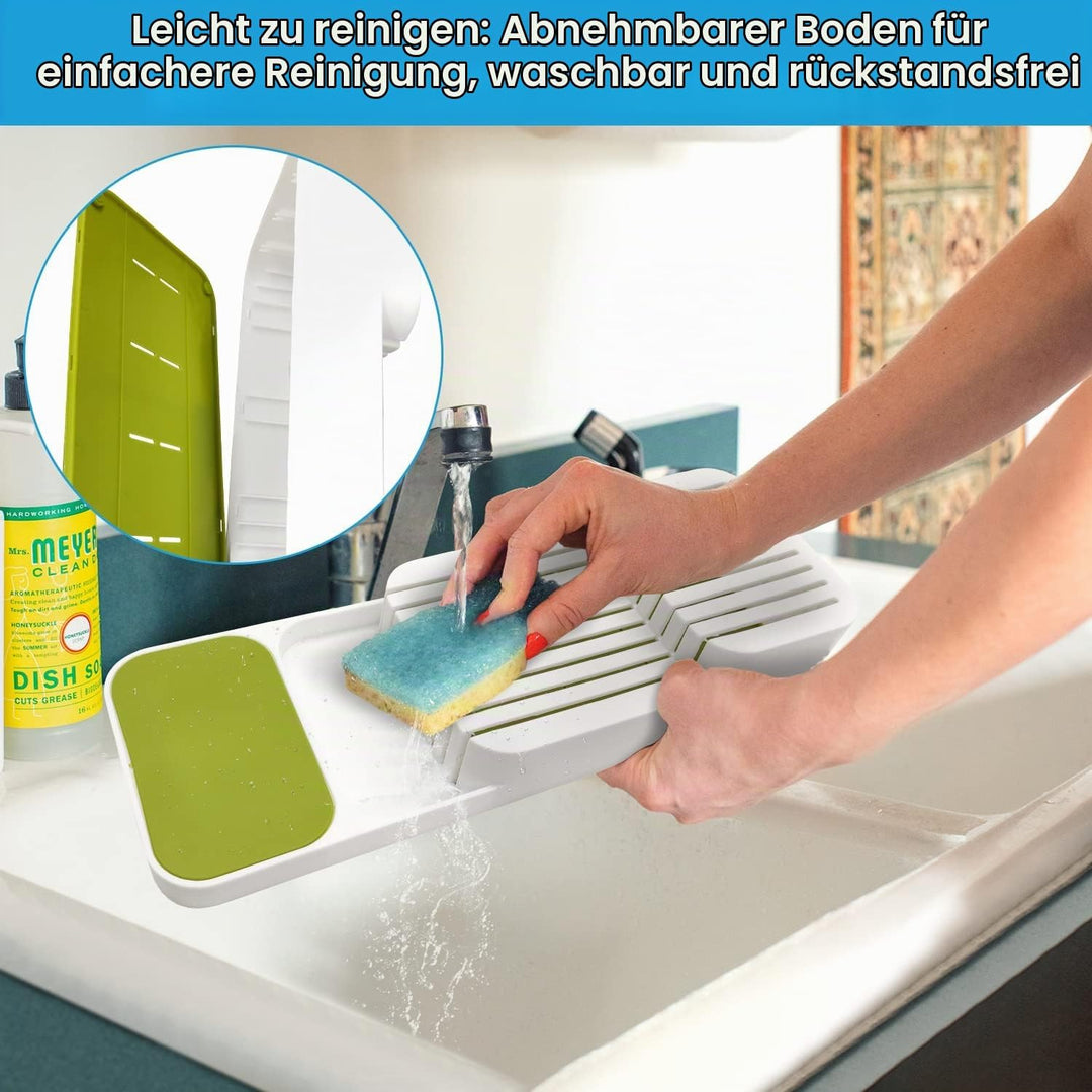 Verbesserte Messerblock für Schublade, Zweistufiger Messer Organizer mit Schlitzen, Platz für 9 Mess