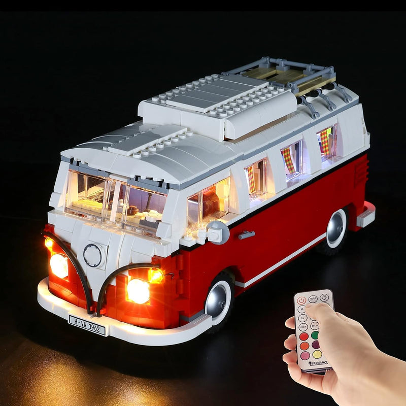 BRIKSMAX LED-Beleuchtungsset für LEGO-10220 T1 Camper Van – kompatibel mit Lego Creator Expert Baust