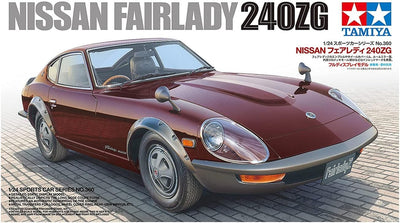 Tamiya 24360-000 300024360 24360 1:24 Nissan Fairlady 240ZG-Originalgetreue Nachbildung, Modellbau,