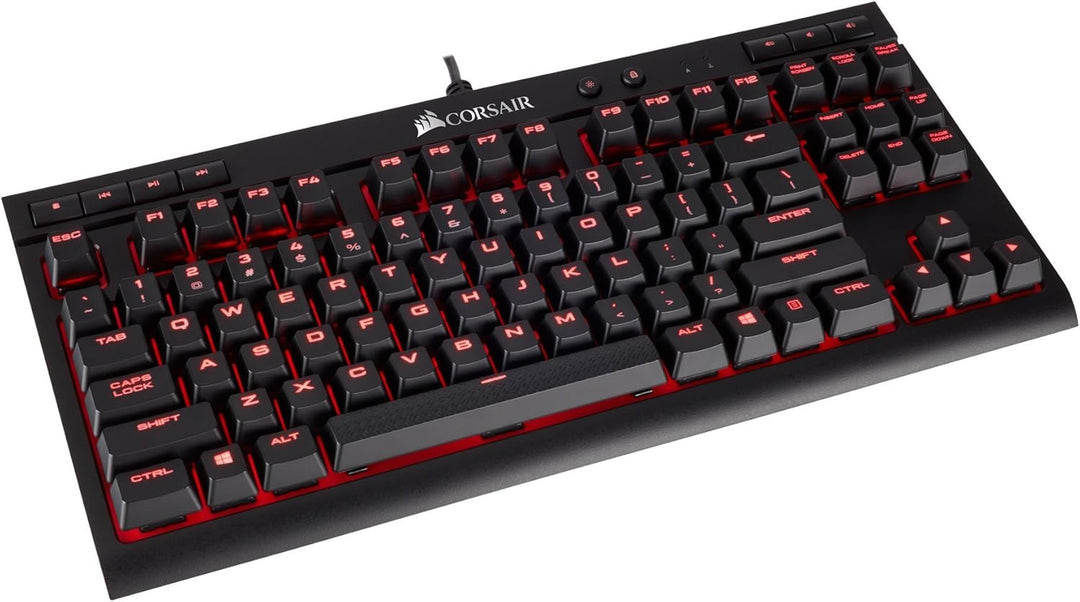 Corsair Compact (Red LED, Cherry MX Red) CH-9115020-NA Schwarz