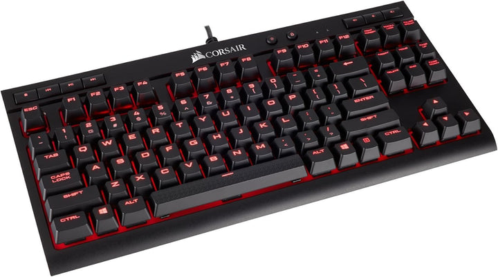 Corsair Compact (Red LED, Cherry MX Red) CH-9115020-NA Schwarz
