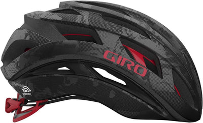 Giro Helios Spherical Rennrad Fahrrad Helm matt schwarz/grau 2022, L