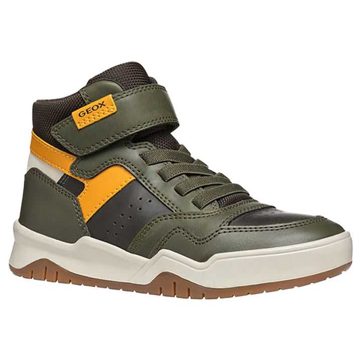 Geox Herren J Perth Boy FSneaker 28 EU Grün, 28 EU Grün