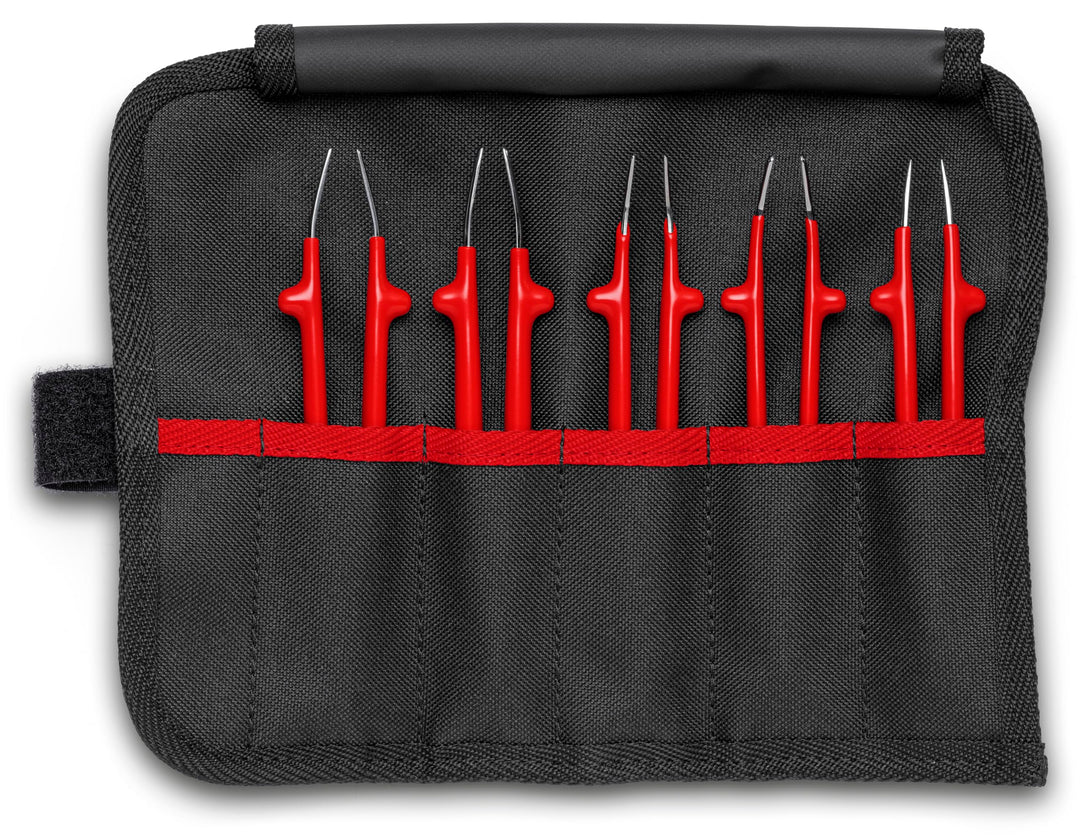 KNIPEX Universalpinzetten-Set isoliert 5-teilig 90 mm, 92 00 04