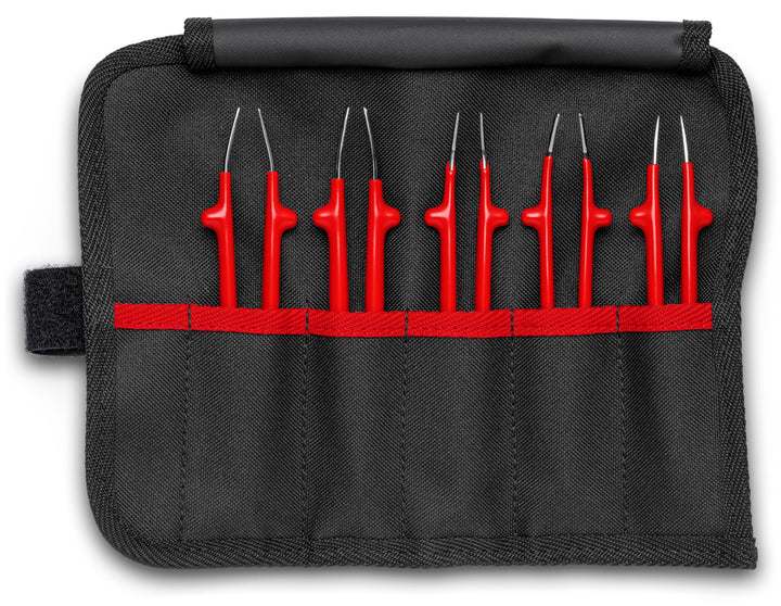 KNIPEX Universalpinzetten-Set isoliert 5-teilig 90 mm, 92 00 04