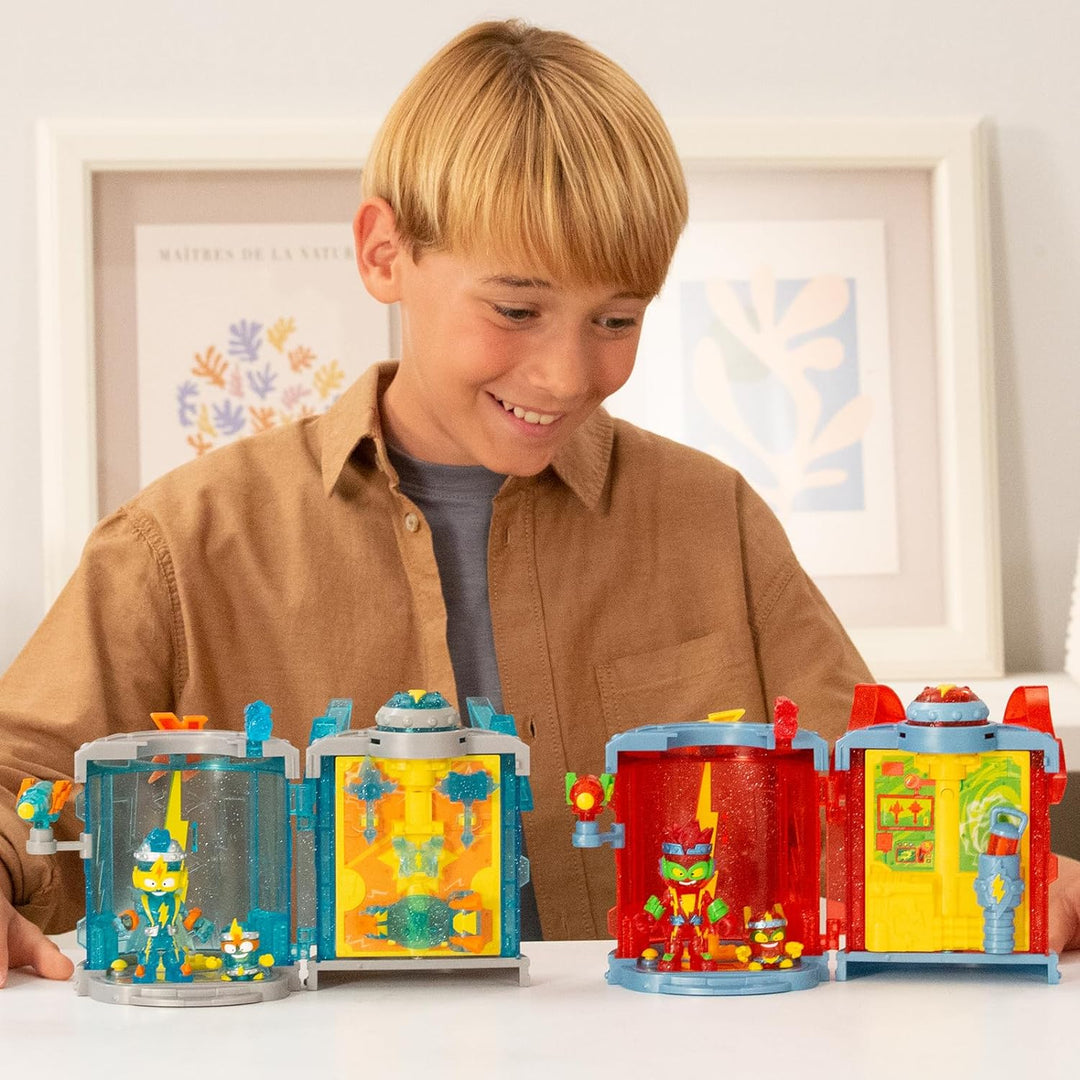 SUPERTHINGS Secret Base Kazoom Power - Geheime Guard von Kazoom Power inkl. 1 x Kazoom Kid und 1 x E