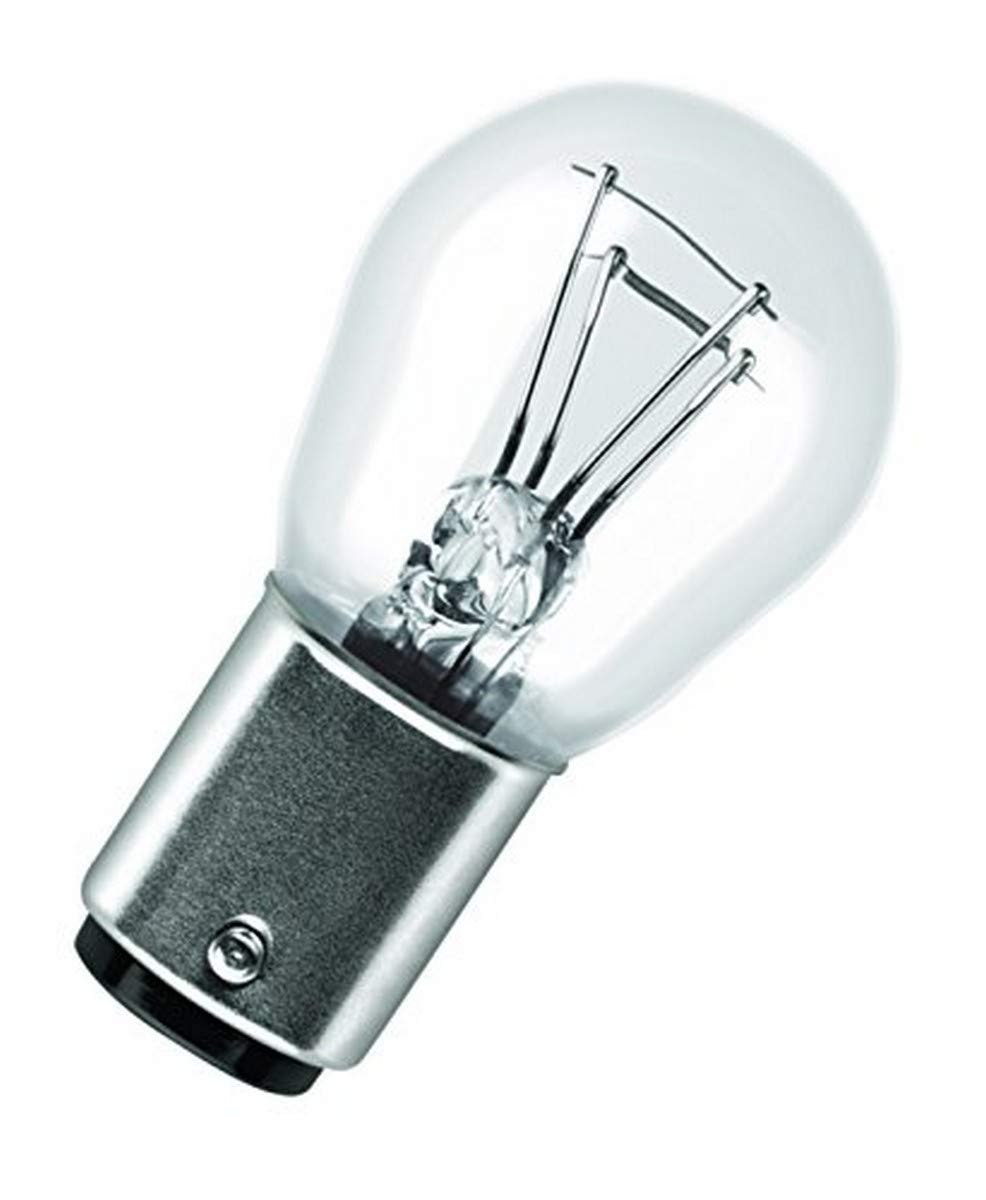 OSRAM ORIGINAL P21/5W Halogen, Nebelschluss-/Brems-/Schluss- und Rückfahrlicht, 7537, 24V LKW, Falts