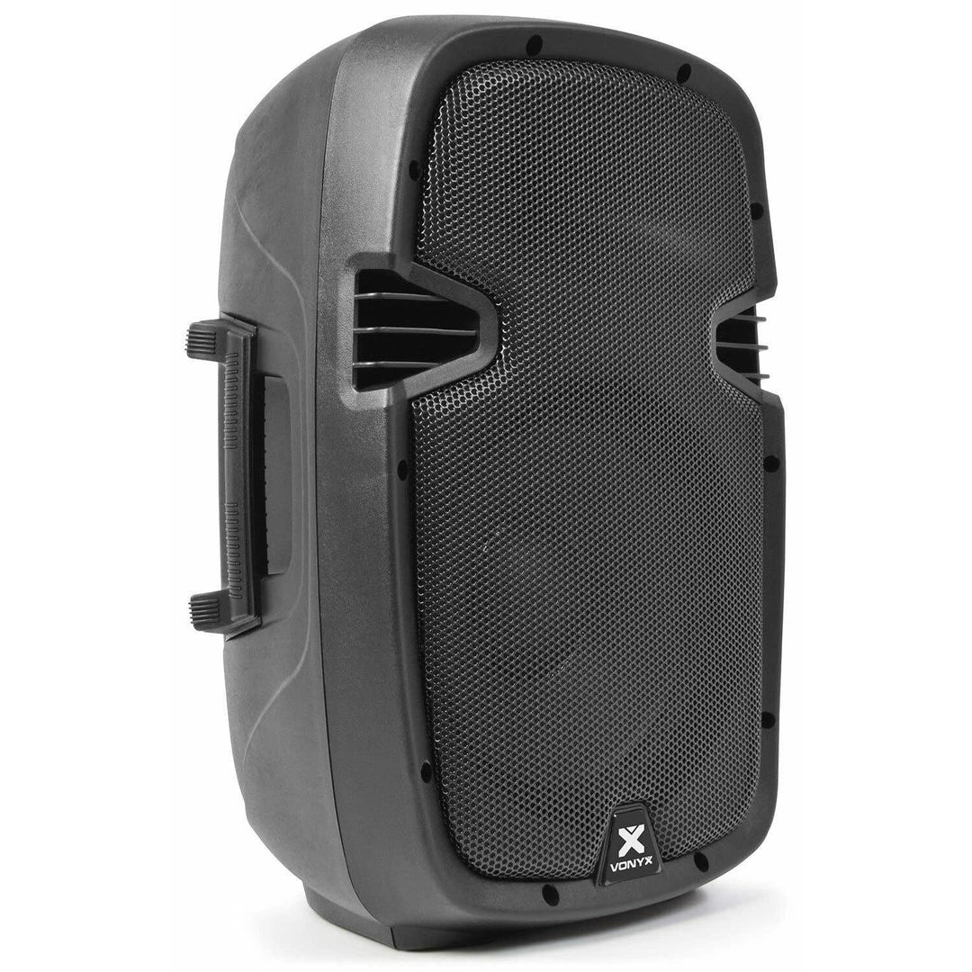 VONYX SPJ-1000AD Aktivlautsprecher, PA Lautsprecher, Musikbox, Monitor Lautsprecher 400 Watt mit 10-