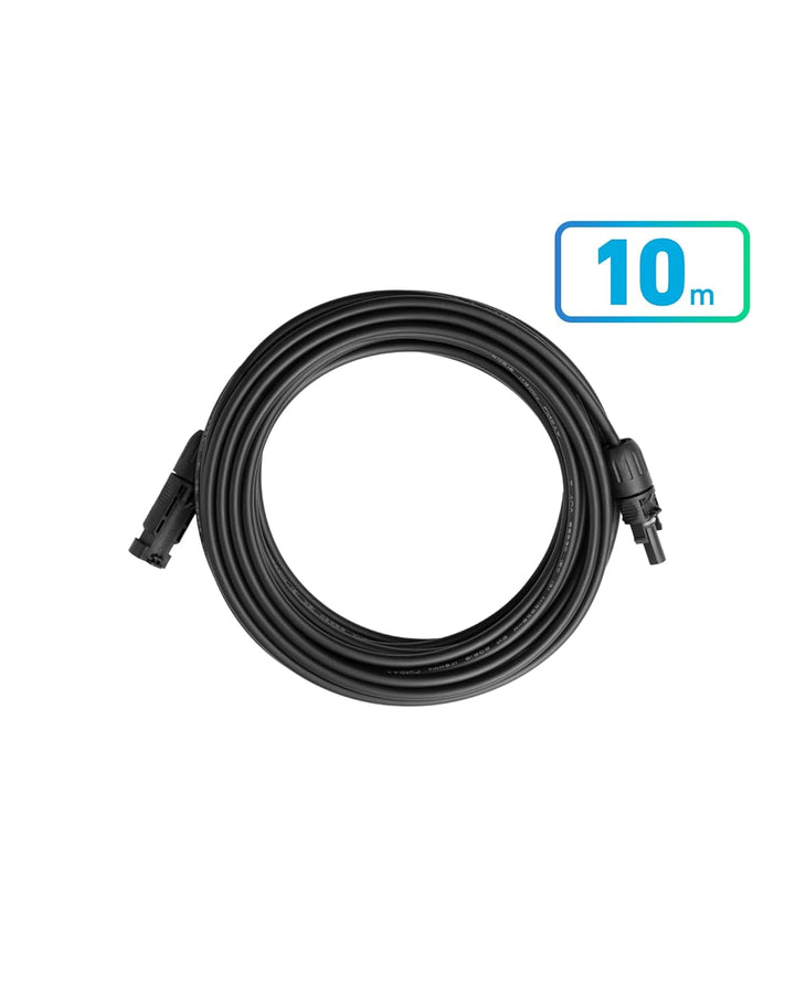 Anker SOLIX Solarpanel-Verlängerungskabel, 4mm² Querschnitt, 10m Solarkabel, 2er-Pack, feuerfest, ve
