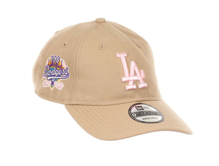New Era 9Twenty Cap MLB Basecap Baseball Verstellbar Kappe 920-Dodgers-Camel#30896 Einheitsgrösse, 9