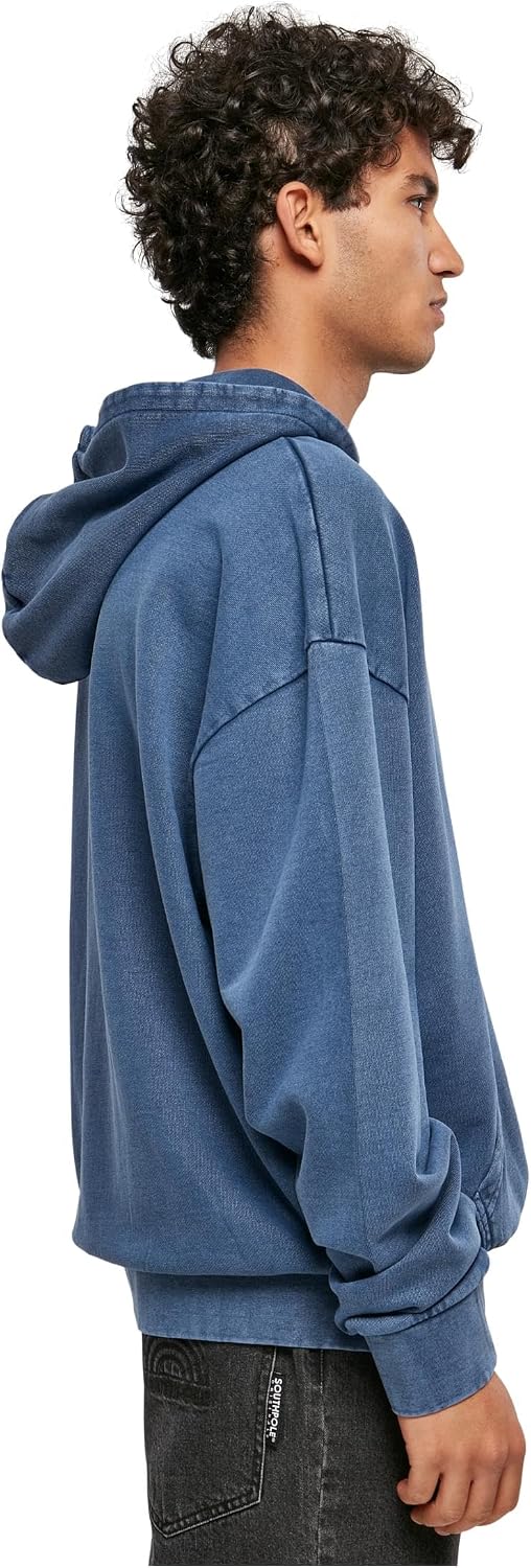 Urban Classics Herren Kapuzenpullover Small Embroidery Hoody, Oversized Passform, überschnittenen Sc