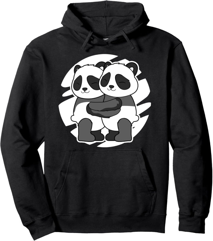Sweet Panda - Kuscheln - Panda Friends - Hugs Pullover Hoodie