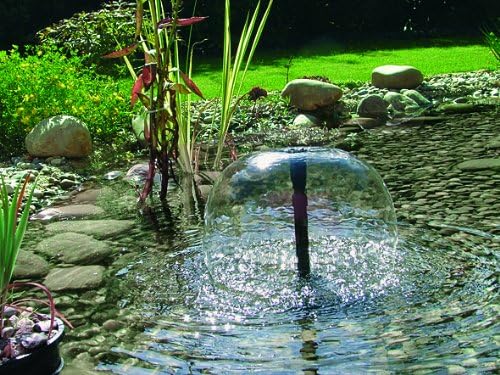 Pontec 57124 PondoVario 2500 - Wasserspielpumpe für den Einsatz in Gartenteich und Zierbrunnen / Tei